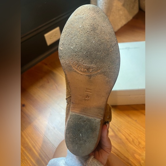 Golden Goose Copper Suede Bretagne Ankle Boots / size 37 / worn twice! - Picture 10 of 12